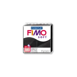 STAEDTLER ΠΗΛΟΣ 6x57gr FIMO SOFT BLACK