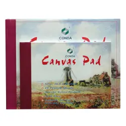 METRON ART ΜΠΛΟΚ ΜΕ ΦΥΛΛΑ ΚΑΜΒΑ 30x40cm 10 ΦΥΛΛΑ