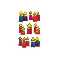 BSB ΑΥΤΟΚΟΛΛΗΤΑ ΧΡΙΣΤΟΥΓΕΝΝΩΝ 1ΦΥΛΛΟ 7.8x12.5cm ΚΕΡΙΑ