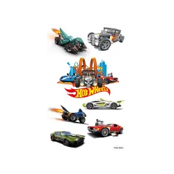 BSB ΑΥΤΟΚΟΛΛΗΤΑ 3 ΦΥΛΛΑ 7.8x12.5 cm HOT WHEELS