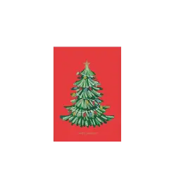 ORIGAMO ΚΑΡΤΑ ΕΥΧΕΤΗΡΙΑ QUILLING ΧΡΙΣΤΟΥΓΕΝΝΙΑΤΙΚΟ ΔΕΝΤΡΟ 18.5x14cm FILIGRANA