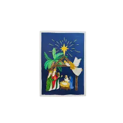 ORIGAMO ΚΑΡΤΑ ΕΥΧΕΤΗΡΙΑ QUILLING ΦΑΤΝΗ 18.5x14cm FILIGRANA