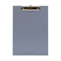 METRON ΠΙΝΑΚΙΔΑ ΣΕΜΙΝΑΡΙΟΥ ΜΕ ΠΙΑΣΤΡΑ Α4 ΠΛΑΣΤΙΚΟ ΜΑΤ ΓΚΡΙ