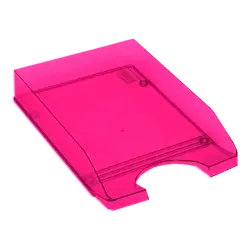 METRON ΔΙΣΚΟΣ ΓΡΑΦΕΙΟΥ ΠΛΑΣΤΙΚΟΣ FLUO ΔΙΑΦΑΝΟ ΚΟΚΚΙΝΟ