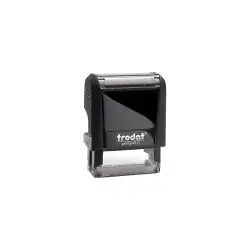TRODAT ΣΦΡΑΓΙΔΑ ΜΑΥΡΟ ΜΕΛΑΝΙ 38x14mm PRINTY 4911 ΜΑΥΡΗ
