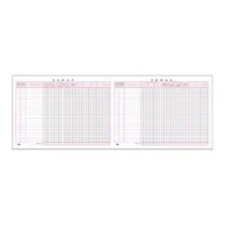 TYPOTRUST ΒΙΒΛΙΟ ΕΣΟΔΩΝ-ΕΞΟΔΩΝ 25x33cm 100 ΦΥΛΛΑ