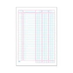 TYPOTRUST ΦΥΛΛΑΔΕΣ ΛΟΓΙΣΤΙΚΕΣ 3 ΣΤΗΛΕΣ 21x30cm 100 ΦΥΛΛΑ