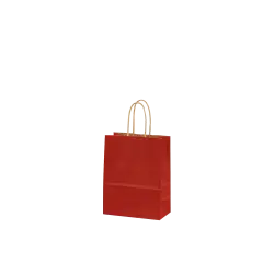 METRON ΤΣΑΝΤΑ ΣΥΣΚΕΥΑΣΙΑΣ ΧΑΡΤΙΝΗ ΚΡΑΦΤ 15x21x8cm ΣΤΡΙΦΤΗ ΛΑΒΗ 120gsm ΚΟΚΚΙ (Το προιόν πωλείται σε μεμονωμένα τεμάχια του ενός)