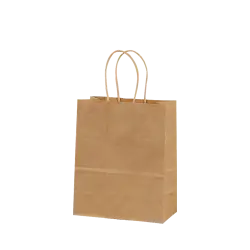 METRON ΤΣΑΝΤΑ ΣΥΣΚΕΥΑΣΙΑΣ ΧΑΡΤΙΝΗ ΚΡΑΦΤ 30x40x11cm ΣΤΡΙΦΤΗ ΛΑΒΗ 120gsm ΚΑΦΕ  (Το προιόν πωλείται σε μεμονωμένα τεμάχια του ενός)