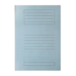 LEIZER ΦΑΚΕΛΟΣ ΜΕ ΑΥΤΙΑ ΧΑΡΤΙΝΟΣ ΜΑΝΙΛΑ 26x35cm ΜΠΛΕ  (Το προιόν πωλείται σε μεμονωμένα τεμάχια του ενός)