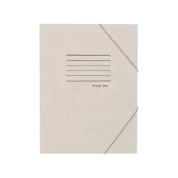 LEIZER ΝΤΟΣΙΕ ΜΕ ΛΑΣΤΙΧΟ ΠΡΕΣΠΑΝ ΓΡΑΜΜΕΣ 26x34cm ΜΠΕΖ 50 ΤΕΜΑΧΙΑ (Το προιόν πωλείται σε μεμονωμένα τεμάχια του ενός)