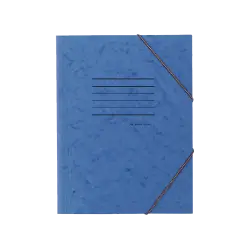 LEIZER ΝΤΟΣΙΕ ΜΕ ΛΑΣΤΙΧΟ ΠΡΕΣΠΑΝ ΓΡΑΜΜΕΣ 26x34cm ΜΠΛΕ 50 ΤΕΜΑΧΙΑ (Το προιόν πωλείται σε μεμονωμένα τεμάχια του ενός)