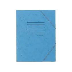 LEIZER ΝΤΟΣΙΕ ΜΕ ΛΑΣΤΙΧΟ ΠΡΕΣΠΑΝ ΓΡΑΜΜΕΣ 26x34cm ΣΙΕΛ 50 ΤΕΜΑΧΙΑ (Το προιόν πωλείται σε μεμονωμένα τεμάχια του ενός)