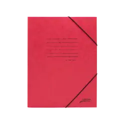 LEIZER ΝΤΟΣΙΕ ΜΕ ΛΑΣΤΙΧΟ ΠΡΕΣΠΑΝ ΓΡΑΜΜΕΣ 26x34cm ΚΟΚΚΙΝΟ 50 ΤΕΜΑΧΙΑ (Το προιόν πωλείται σε μεμονωμένα τεμάχια του ενός)