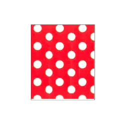 ΧΑΡΤΟΝΙ ΔΙΠΛΗΣ ΟΨΗΣ 50x70cm 250g/m² ΚΟΚΚΙΝΟ/ΑΣΠΡΟ ΠΟΥΑ 10 ΦΥΛΛΑ (Το προιόν πωλείται σε μεμονωμένα τεμάχια του ενός)