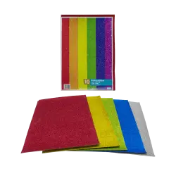 ΦΥΛΛΑ GLITTER 25x35cm 280g/m²  ΑΣΣΟΡΤΙ  (Το προιόν πωλείται σε μεμονωμένα τεμάχια του ενός)