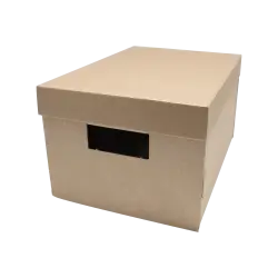 METRON ΚΟΥΤΙ ΑΠΟΘΗΚΕΥΣΗΣ ΚΡΑΦΤ ME ΚΑΠΑΚΙ 23x33x18cm