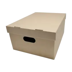 METRON ΚΟΥΤΙ ΑΠΟΘΗΚΕΥΣΗΣ ΚΡΑΦΤ ΜΕ ΚΑΠΑΚΙ 34x44x20cm