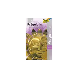 FOLIA ΦΥΛΛΟ ΑΛΟΥΜΙΝΙΟΥ 3 ΦΥΛΛΑ 70mic 18.5x29cm ΧΡΥΣΟ