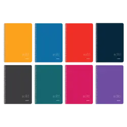 LOGIGRAF ΤΕΤΡΑΔΙΟ ΡΙΓΕ ΣΠΙΡΑΛ ΑΣΦΑΛΕΙΑΣ 60 ΦΥΛΛΑ 1 ΘΕΜΑ 21x29cm SOLID 15 TΕΜΑΧΙ (Το προιόν πωλείται σε μεμονωμένα τεμάχια του εν