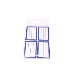 METRON KIDS ΕΤΙΚΕΤΑ ΣΧΟΛΙΚΗ ΑΥΤΟΚΟΛΛΗΤΗ BLISTER 4 ΤΕΜΑΧΙΑ 49x71mm ΜΠΛΕ 4 ΦΥΛΛΑ
