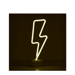 MUITOMAS ΦΩΤΙΣΤΙΚΟ ΕΠΙΤΡΑΠΕΖΙΟ ΝΕΟΝ 5V/1.A 5W 27.5x14.5x4.3cm ΑΣΤΡΑΠΗ