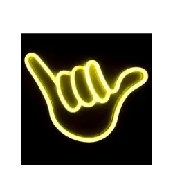 MUITOMAS ΦΩΤΙΣΤΙΚΟ ΕΠΙΤΟΙΧΙΟ ΝΕΟΝ 5W/5V 30x19.5x2.5cm ΧΕΡΙ