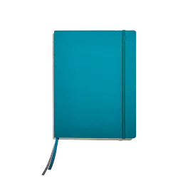 MUITOMAS ΣΗΜΕΙΩΜΑΤΑΡΙΟ ΡΙΓΕ ΛΑΣΤΙΧΟ 80 ΦΥΛΛΑ 19x25x1.2cm 80gsm ΜΠΛΕ