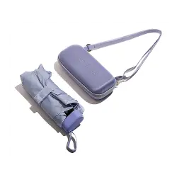 MUITOMAS ΟΜΠΡΕΛΑ ΜΕ ΘΗΚΗ ΤΣΑΝΤΑΚΙ 16.5x7.5x4.5cm ΒΙΟΛΕΤΙ