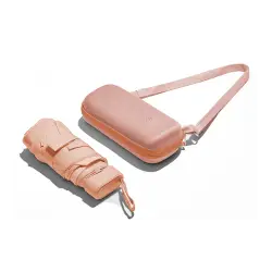 MUITOMAS ΟΜΠΡΕΛΑ ΜΕ ΘΗΚΗ ΤΣΑΝΤΑΚΙ 16.5x7.5x4.5cm ΡΟΔΑΚΙΝΙ