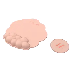 MUITOMAS MOUSE PAD ΕΡΓΟΝΟΜΙΚΟ & ΣΟΥΒΕΡ 29x27.3cm ΡΟΔΑΚΙΝΙ