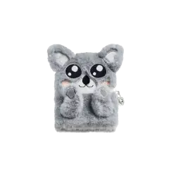 BACK2FUN ΗΜΕΡΟΛΟΓΙΟ ΜΕ ΚΛΕΙΔΑΡΙΑ ΡΙΓΕ 80 ΦΥΛΛΑ 13.1x18.2x2cm FLUFFY ΚΟΑΛΑ