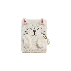 BACK2FUN ΗΜΕΡΟΛΟΓΙΟ ΜΕ ΚΛΕΙΔΑΡΙΑ ΡΙΓΕ 80 ΦΥΛΛΑ 13.1x18.2x2cm FLUFFY ΓΑΤΑ