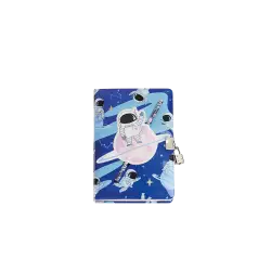 BACK2FUN ΗΜΕΡΟΛΟΓΙΟ ΜΕ ΚΛΕΙΔΑΡΙΑ ΡΙΓΕ 80 ΦΥΛΛΑ 14.8x21x1.4cm MY SECRETS ΑΣΤΡΟΝΑΥΤ