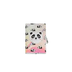 BACK2FUN ΗΜΕΡΟΛΟΓΙΟ ΜΕ ΚΛΕΙΔΑΡΙΑ ΡΙΓΕ 80 ΦΥΛΛΑ 14.8x21x1.4cm MY SECRETS PANDA