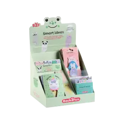 BACK2FUN ΒΙΤΡΙΝΑ ΓΕΜΑΤΗ ΧΑΡΤΙ ΣΗΜΕΙΩΣΕΩΝ ΑΥΤΟΚΟΛΛΗΤΟ & ΣΕΛ/ΚΤΗΣ 23x20. (Το προιόν πωλείται σε μεμονωμένα τεμάχια του ενός)