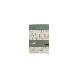 MIQUELRIUS ΣΗΜΕΙΩΜΑΤΑΡΙΟ ΡΙΓΕ 80 ΦΥΛΛΑ 13.5x19.1cm 80gsm HIDDEN FOREST