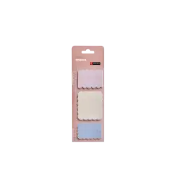 MIQUELRIUS ΧΑΡΤΙ ΣΗΜΕΙΩΣΕΩΝ ΑΥΤΟΚΟΛΛΗΤΟ BLISTER 3 ΤΕΜΑΧΙΑ 75 ΦΥΛΛΑ 80gsm BOHO ESSE