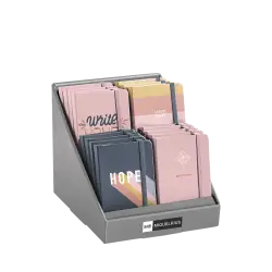 MIQUELRIUS ΒΙΤΡΙΝΑ ΓΕΜΑΤΗ ΣΗΜΕΙΩΜΑΤΑΡΙΟ ΜΕ ΛΑΣΤΙΧΟ 100 ΦΥΛΛΑ 9x14cm 100gsm WISH  (Το προιόν πωλείται σε μεμονωμένα τεμάχια του ε