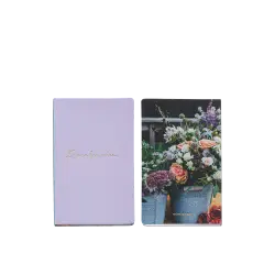 MIQUELRIUS ΣΗΜΕΙΩΜΑΤΑΡΙΟ ΛΕΥΚΟ 96 ΦΥΛΛΑ 13.4x21.5x1.5cm 80gsm REMEMBER WHEN FLOWERS