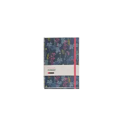 MIQUELRIUS ΣΗΜΕΙΩΜΑΤΑΡΙΟ ΛΕΥΚΟ ΛΑΣΤΙΧΟ 80 ΦΥΛΛΑ 14.5x21cm 80gsm HIDDEN FOREST