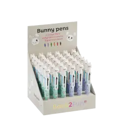 BACK2FUN ΒΙΤΡΙΝΑ ΓΕΜΑΤΗ ΣΤΥΛΟ ΚΟΥΜΠΙ 6ΧΡΩΜΟ BUNNY ΑΣΣΟΡΤΙ 36 ΤΕΜΑΧΙΑ (Το προιόν πωλείται σε μεμονωμένα τεμάχια του ενός)