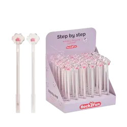 BACK2FUN ΒΙΤΡΙΝΑ ΓΕΜΑΤΗ ΣΤΥΛΟ BALLPOINT ΚΑΠΑΚΙ ΜΠΛΕ ΜΕΛΑΝΙ 0.7mm PAW ΑΣΣΟΡΤΙ 36 (Το προιόν πωλείται σε μεμονωμένα τεμάχια του εν