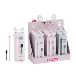 BACK2FUN ΒΙΤΡΙΝΑ ΓΕΜΑΤΗ ΜΟΛΥΒΙ ΜΗΧΑΝΙΚΟ 0.5mm & ΜΥΤΕΣ 2B BLISTER 2Τ BUNNY ΑΣΣΟ? (Το προιόν πωλείται σε μεμονωμένα τεμάχια το