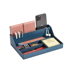 MIQUELRIUS ΔΙΣΚΟΣ ΟΡΓΑΝΩΣΗΣ ΓΡΑΦΕΙΟΥ 25x17.5x7.2cm ΜΠΛΕ