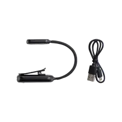 MIQUELRIUS ΦΩΣ ΑΝΑΓΝΩΣΗΣ ΜΕ ΚΛΙΠ 21.5x2.5cm ΜΑΥΡΟ