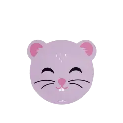 BACK2FUN MOUSE PAD BLISTER 21.6x20cm HAMSTER