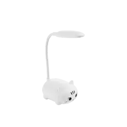 BACK2FUN ΦΩΤΙΣΤΙΚΟ ΓΡΑΦΕΙΟΥ LED BLISTER 6.5x16x7.5cm KITTY ΛΕΥΚΟ