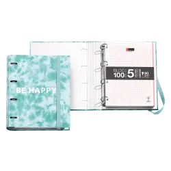 MIQUELRIUS ΝΤΟΣΙΕ ΜΕ ΛΑΣΤΙΧΟ 4 ΚΡΙΚΟΙ & ΜΠΛΟΚ 100 ΦΥΛΛΩΝ 35mm TIE DYE ANTIVIRAL ΜΠ