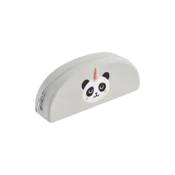 BACK2FUN ΚΑΣΕΤΙΝΑ ΘΗΚΗ ΣΙΛΙΚΟΝΗΣ 19.5x8x4.2cm PUPPIES PANDA